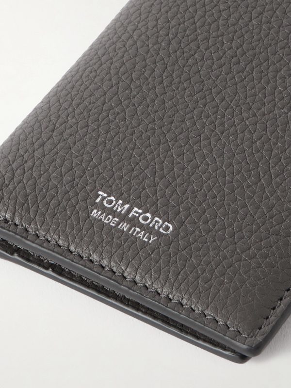 Full-Grain Leather Bifold Cardholder - CU