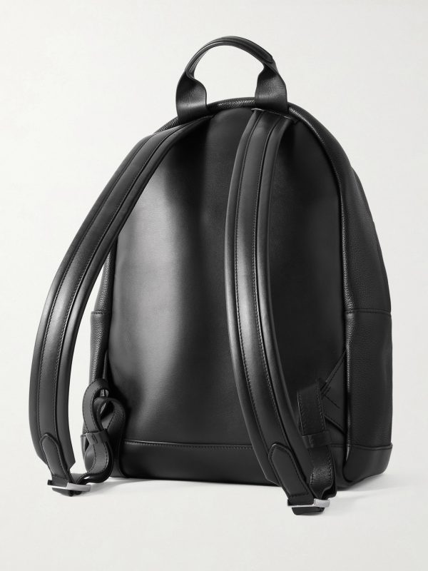 Buckley Full-Grain Leather Backpack - BK Buckley Full-Grain Leather Backpack - BK