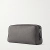 Full-Grain Leather Wash Bag - BK Full-Grain Leather Wash Bag - BK