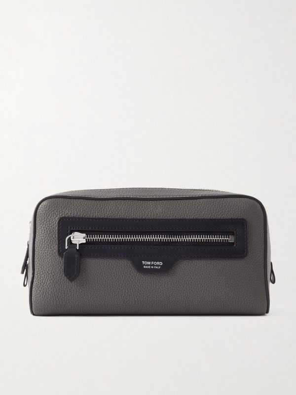 Full-Grain Leather Wash Bag Full-Grain Leather Wash Bag