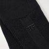 Logo-Embroidered Ribbed Cotton Socks - CU