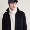 Leather-Trimmed Logo-Embroidered Cashmere Baseball Cap - OU