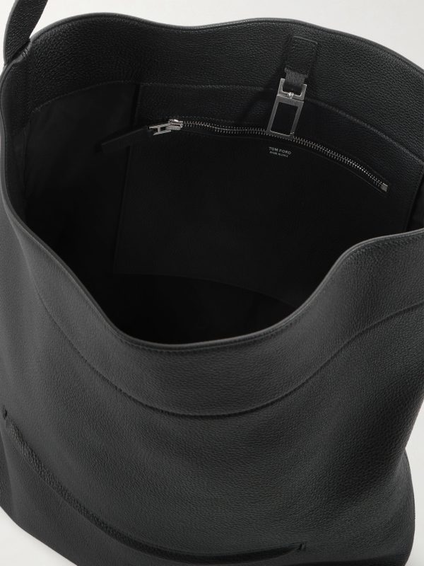 Full-Grain Leather Tote Bag - E1