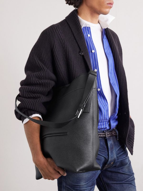 Full-Grain Leather Tote Bag - FR
