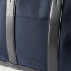 Leather-Trimmed Canvas Weekend Bag - CU Leather-Trimmed Canvas Weekend Bag - CU
