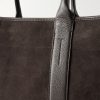 Leather-Trimmed Suede Weekend Bag - CU