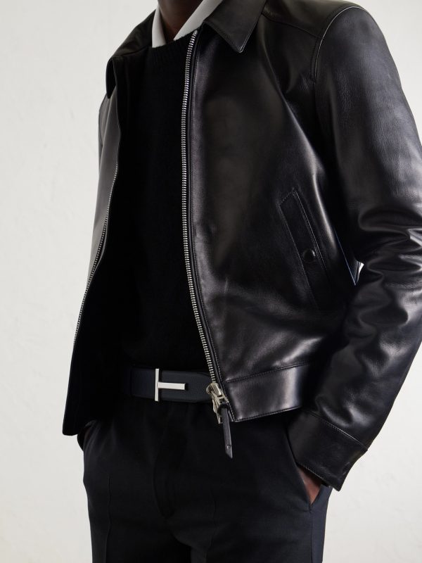 4cm Reversible Leather Belt - CU