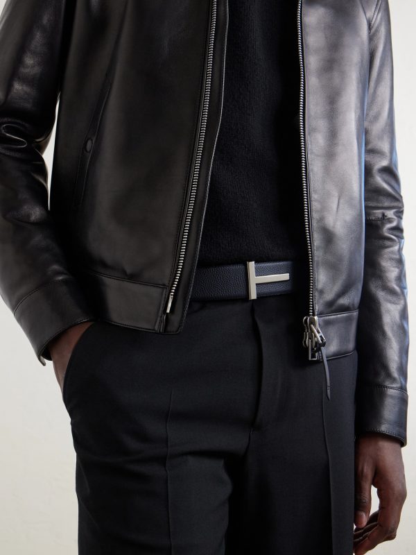 4cm Reversible Leather Belt - OU