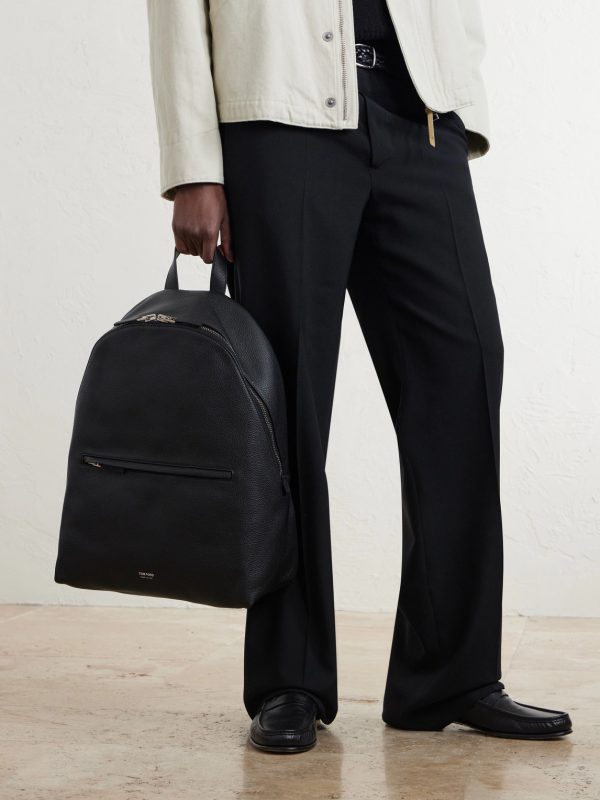 Full-Grain Leather Backpack - E2