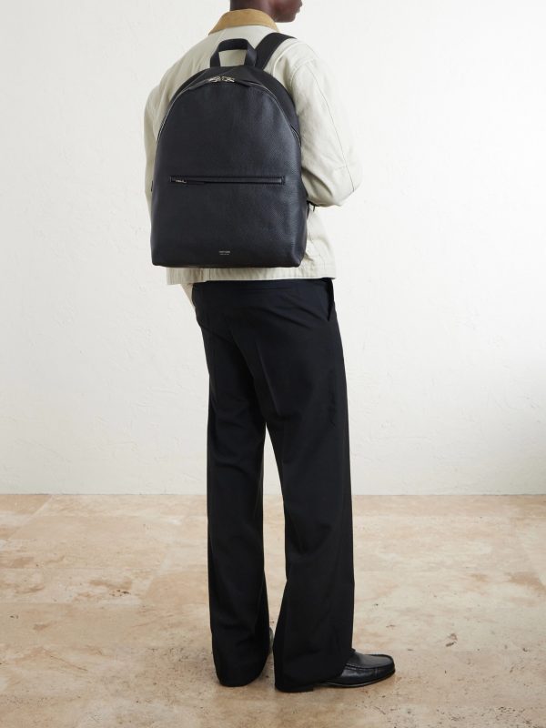 Full-Grain Leather Backpack - FR