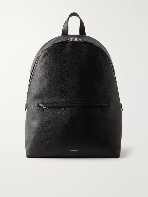 Full-Grain Leather Backpack