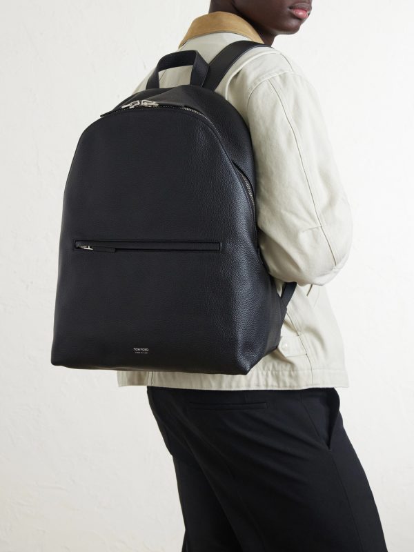 Full-Grain Leather Backpack - OU