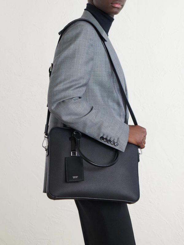 Elliot Full-Grain Leather Briefcase - FR
