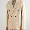 Jordin 1454 Double-Breasted Linen Suit Jacket - FR