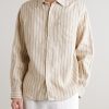 Deon 5728 Striped Linen Shirt - FR Deon 5728 Striped Linen Shirt - FR