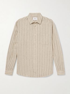 Deon 5728 Striped Linen Shirt