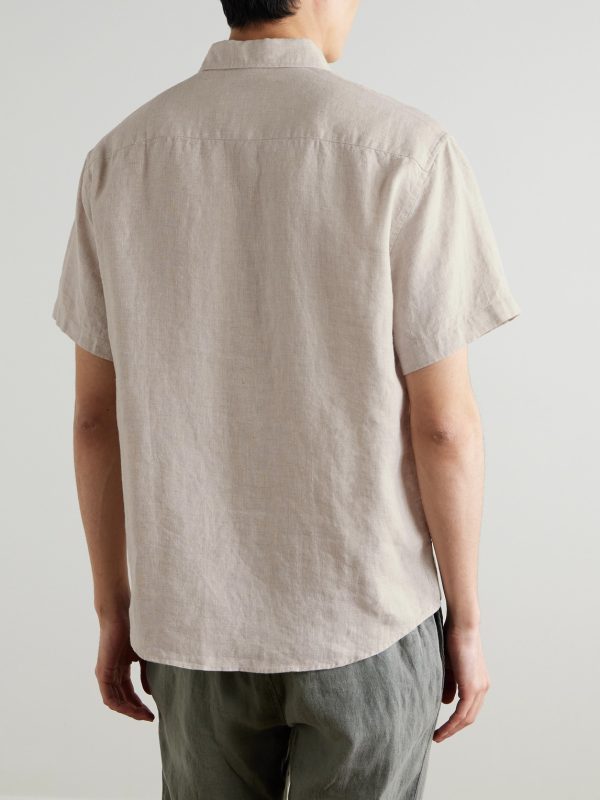 Deon 5708 Linen Shirt - BK Deon 5708 Linen Shirt - BK
