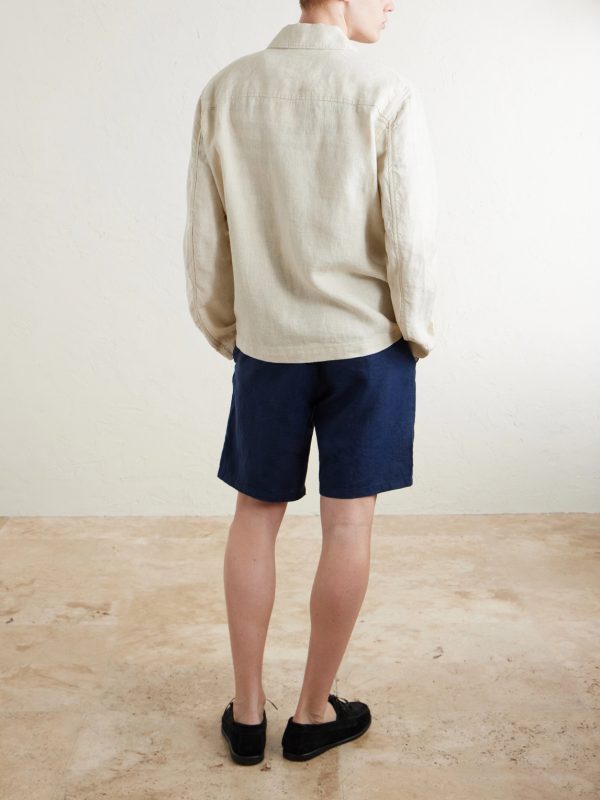 Morgan 1454 Linen Blouson Jacket - BK Morgan 1454 Linen Blouson Jacket - BK