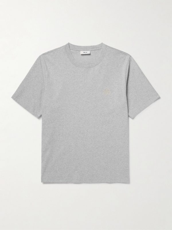 Jett 30026 Embroidered Organic Cotton-Jersey T-shirt Jett 30026 Embroidered Organic Cotton-Jersey T-shirt