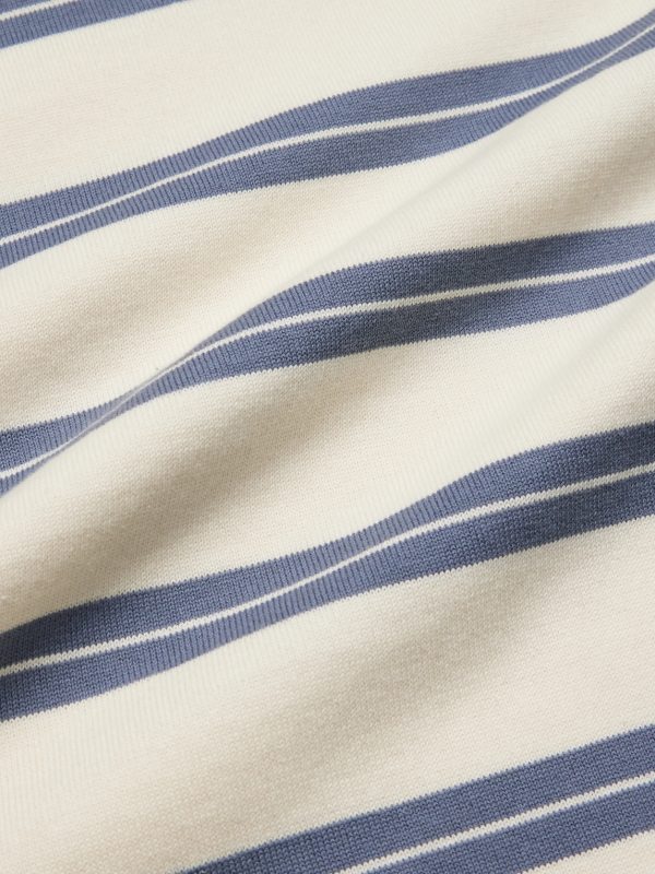 Sailor Crew 60019 Striped Organic Cotton-Jersey Sweater - CU Sailor Crew 60019 Striped Organic Cotton-Jersey Sweater - CU