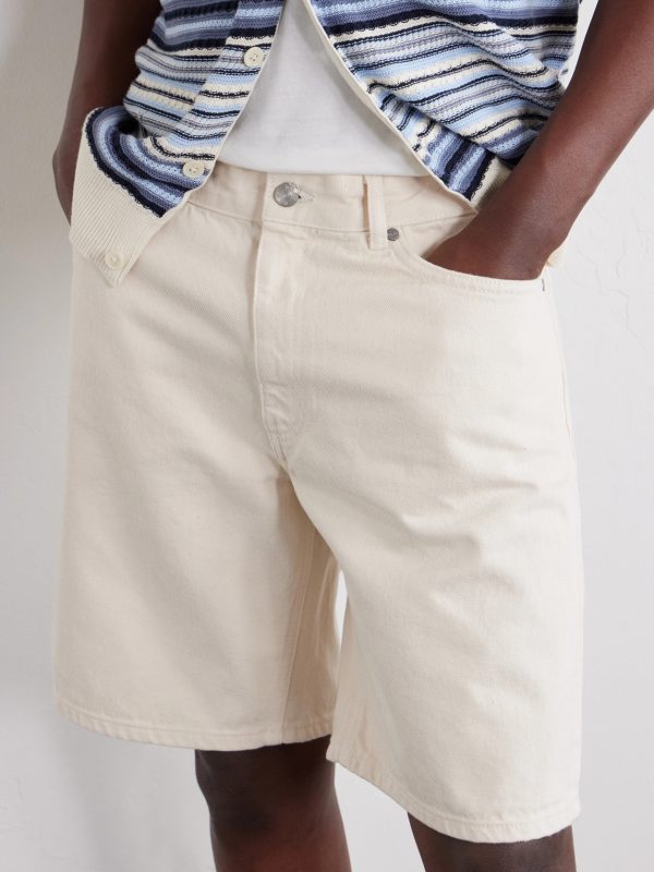 Otis Straight-Leg Organic Denim Shorts - CU