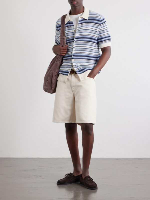Otis Straight-Leg Organic Denim Shorts - OU