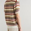 Lars 60019 Camp-Collar Striped Organic Cotton Shirt - BK Lars 60019 Camp-Collar Striped Organic Cotton Shirt - BK
