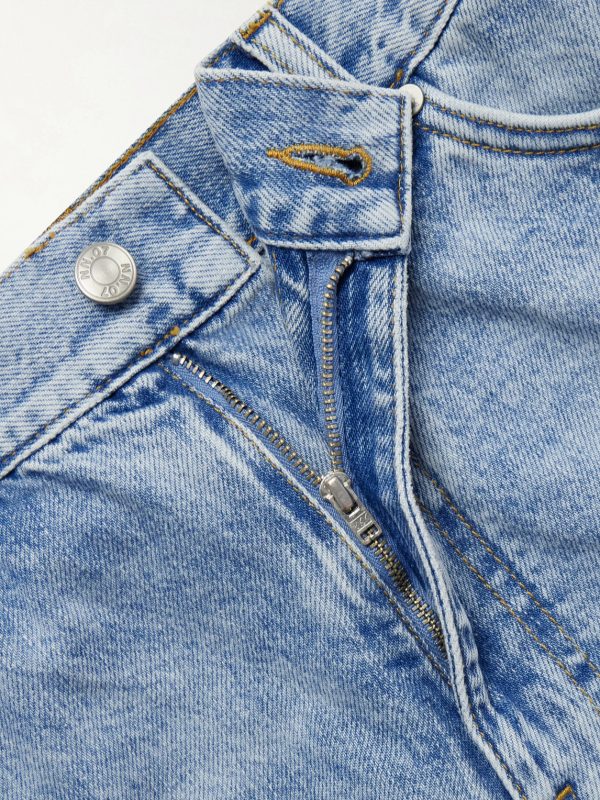 Otis 1882 Straight-Leg Organic Denim Shorts - E1 Otis 1882 Straight-Leg Organic Denim Shorts - E1