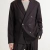Jordin 10037 Double-Breasted Recycled Blazer - FR