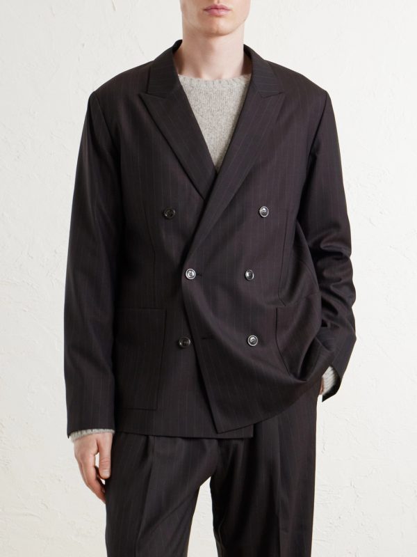 Jordin 10037 Double-Breasted Recycled Blazer - FR