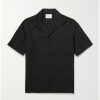 Julio 5708 Camp-Collar Linen Shirt Julio 5708 Camp-Collar Linen Shirt