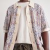 Ryan Knitted Cotton and Linen-Blend T-Shirt - CU Ryan Knitted Cotton and Linen-Blend T-Shirt - CU