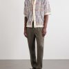 Ryan Knitted Cotton and Linen-Blend T-Shirt - OU Ryan Knitted Cotton and Linen-Blend T-Shirt - OU