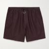 Gregor 1454 Straight-Leg Linen Drawstring Shorts Gregor 1454 Straight-Leg Linen Drawstring Shorts
