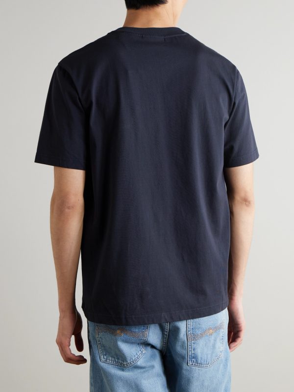 Adam App 3209 Logo-Appliquéd Pima Cotton-Jersey T-Shirt - BK