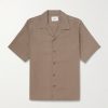 Julio 5708 Camp-Collar Linen Shirt Julio 5708 Camp-Collar Linen Shirt