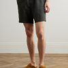 Gregor 1454 Straight-Leg Linen Drawstring Shorts - FR Gregor 1454 Straight-Leg Linen Drawstring Shorts - FR