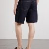 Otis Straight-Leg Organic Denim Shorts - BK Otis Straight-Leg Organic Denim Shorts - BK