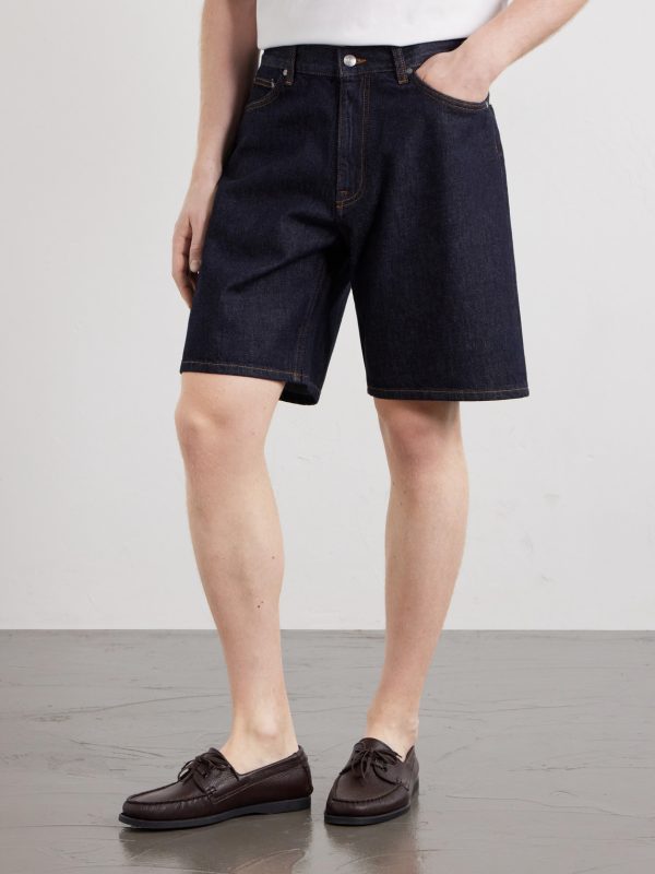 Otis Straight-Leg Organic Denim Shorts - FR Otis Straight-Leg Organic Denim Shorts - FR