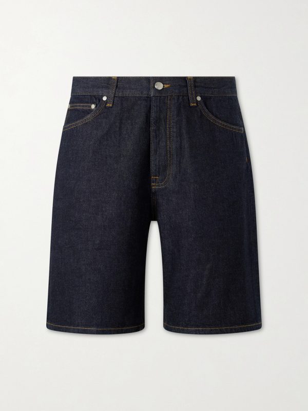 Otis Straight-Leg Organic Denim Shorts Otis Straight-Leg Organic Denim Shorts