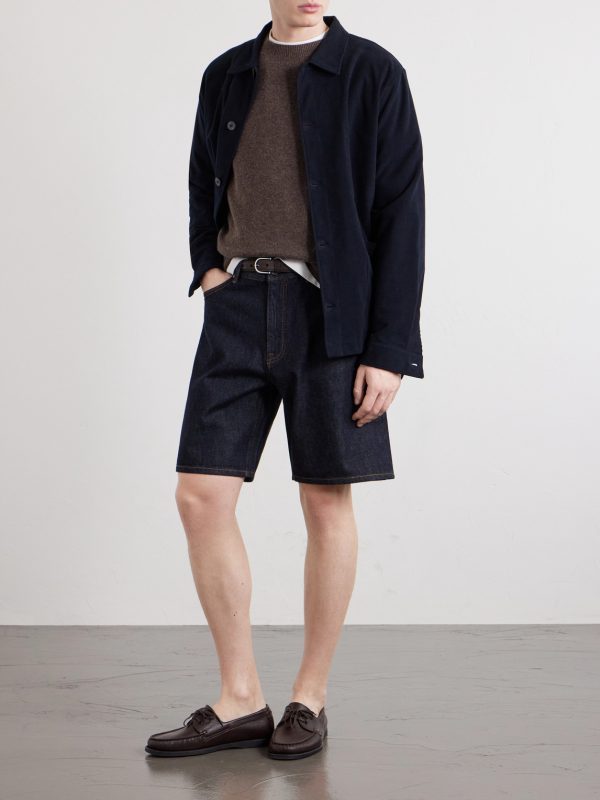 Otis Straight-Leg Organic Denim Shorts - OU Otis Straight-Leg Organic Denim Shorts - OU