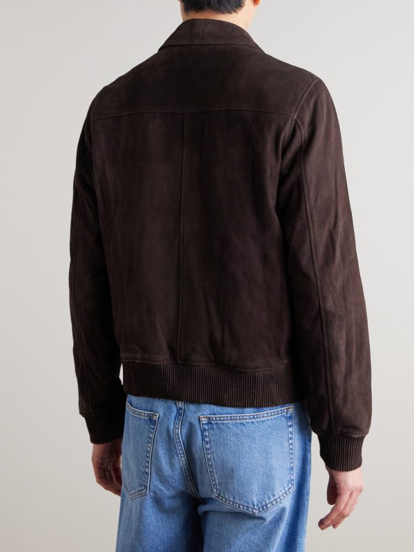 Owen 90031 Suede Jacket - BK