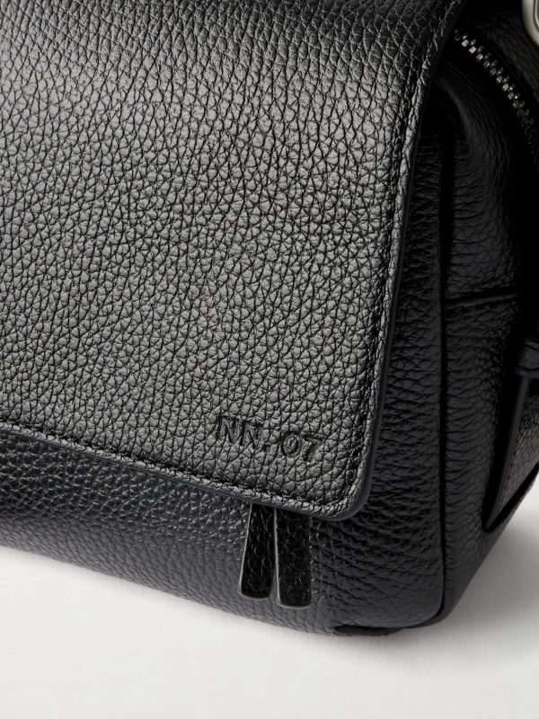 Port Small Satchel 90023 Full-Grain Leather Messenger Bag - CU Port Small Satchel 90023 Full-Grain Leather Messenger Bag - CU