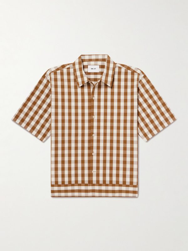 Reed 50071 Gingham Cotton Overshirt