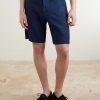 Aden 1454 Straight-Leg Linen Shorts - FR Aden 1454 Straight-Leg Linen Shorts - FR