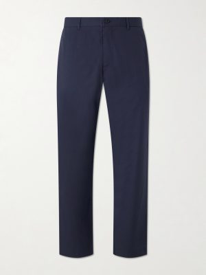 Brendan 10042 Straight-Leg Organic Cotton-Blend Chino