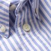 Colby 5910 Button-Down Collar Striped Organic Cotton Oxford Shirt - CU