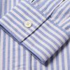 Colby 5910 Button-Down Collar Striped Organic Cotton Oxford Shirt - E1