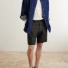 Aden 1454 Straight-Leg Linen Shorts - OU