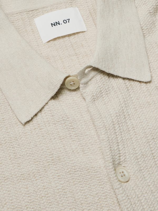 Nolan 6695 Textured-Knit Organic Cotton Shirt - CU Nolan 6695 Textured-Knit Organic Cotton Shirt - CU